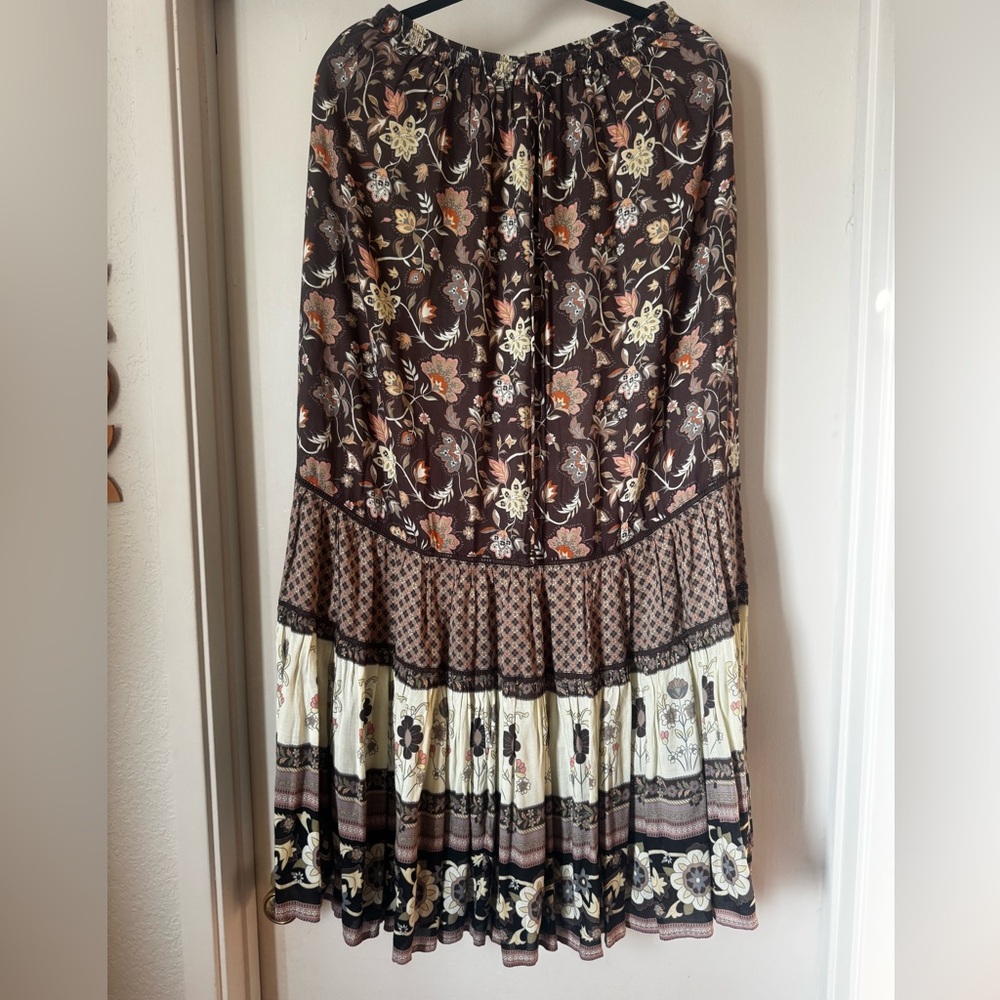 Spell portobello maxi skirt